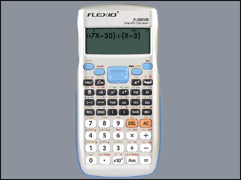 Chia phương trình  (x⁴ + 7x³ - 29x² + 7x - 30) cho (x-3)